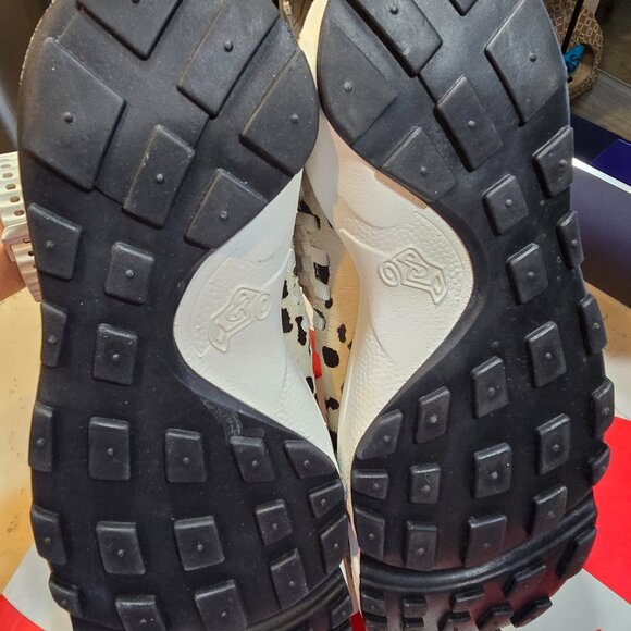 Nike Air Footscape Woven White Cow Print Mens Sz 10 Casual Shoes FB1959-102 NEW - Picture 7 of 8